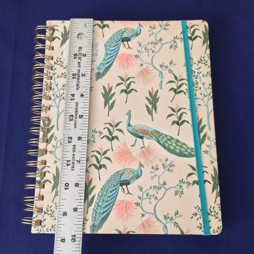 Peacock Spiral Notebook
